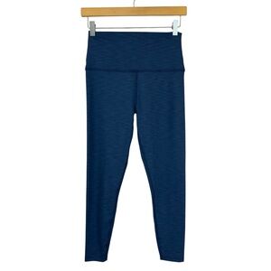 Beyond Yoga Leggings Size Large Blue Made in USA